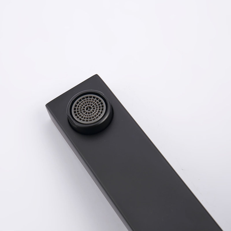 Single-handle Bathroom Faucet, Matte Black