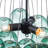 Chic Modern Gradient Glass Cluster Bubble Chandelier-145003315