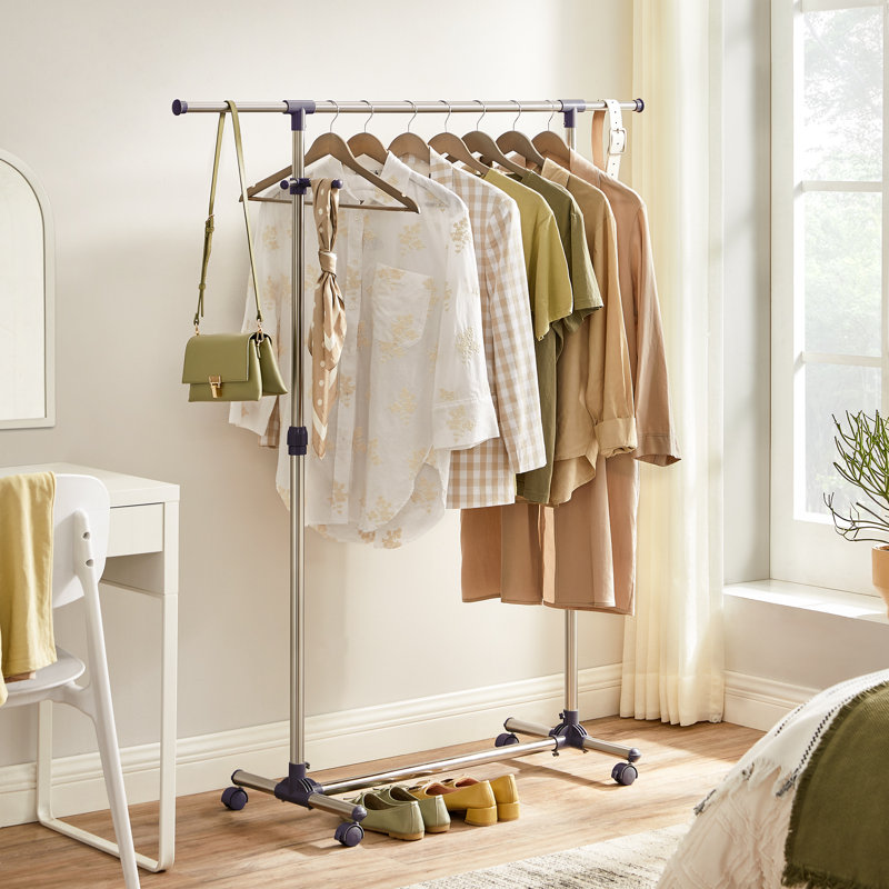 150cm Rolling Clothing Rack