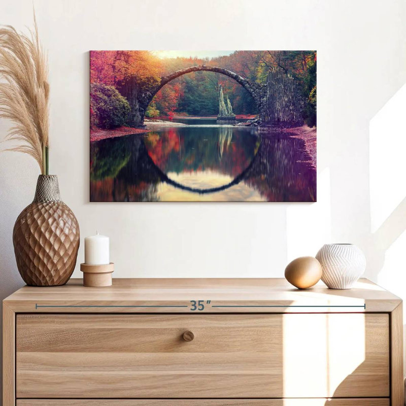 Lilie Sunset At Devil's Bridge, 16" H x 24" W