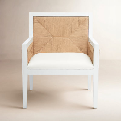 Hudgins Linen Upholstered Armchair