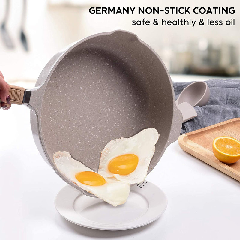 10 - Piece Non-Stick Aluminum Cookware Set