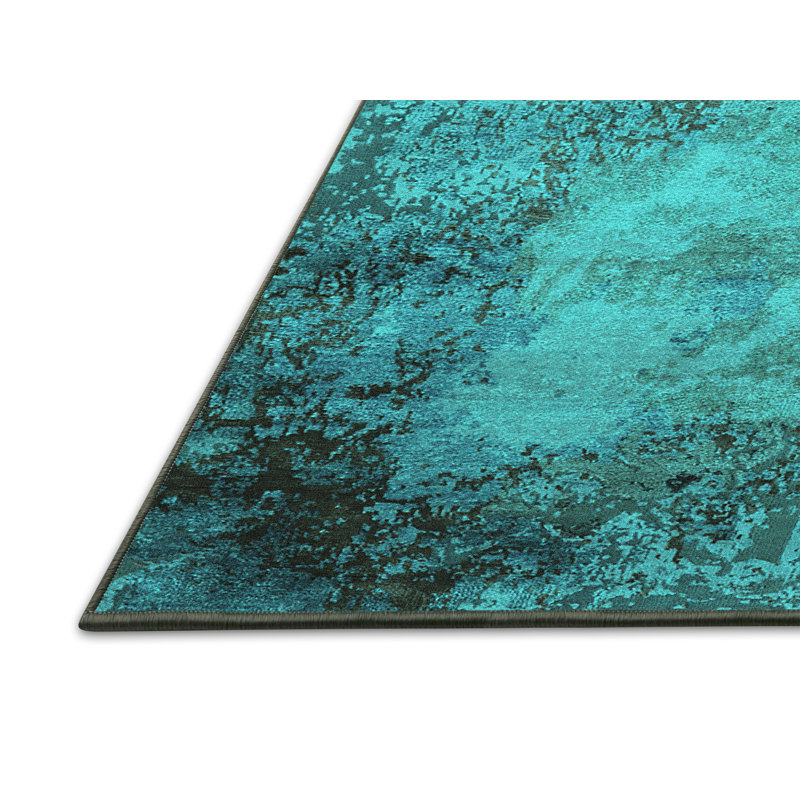 Abstract Indoor Rug, Rectangle 2' x 3'