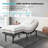Split King Size Adjustable Bed Base/Bed Frame With Motorized Head And Foot Incline,Zero-Gravity,Wireless Remote(Only Base)