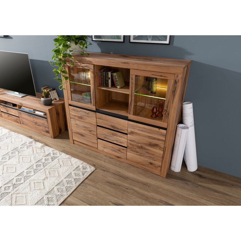 Montreux 160cm Sideboard, Tobacco Brown