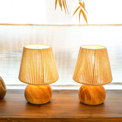 Wood Desk Lamp