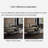 Simple square marble coffee table set-1854803556