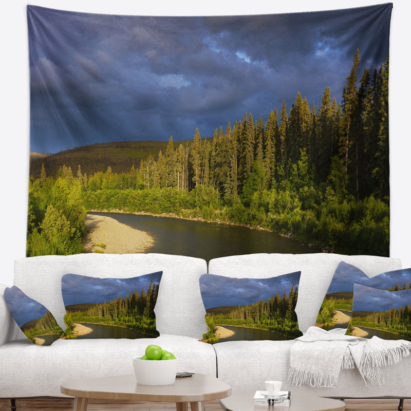 Polyester Tapestry, 50" H x 60" W