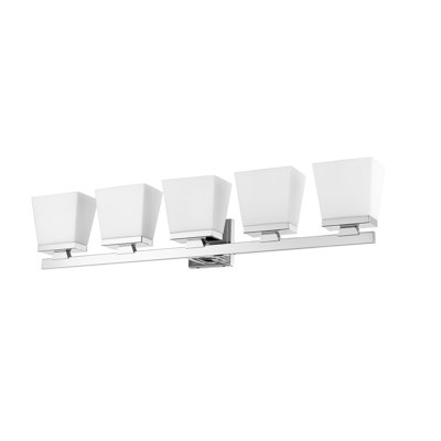Meuble-lavabo 5 lumières Panora
