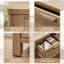 Farmhouse Nightstand With Charging Station, End Tables Bedroom With 2 Large Drawers & 4 Thickened Table Legs-841266733