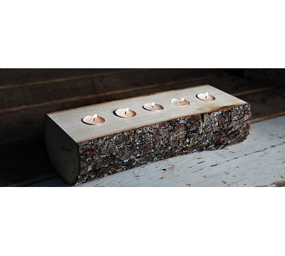 Wilson Basswood Cut Candle Log