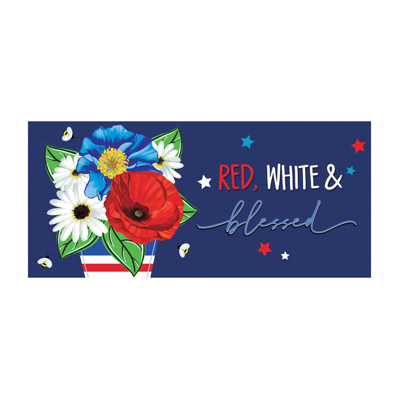 Tapis d'interrupteur Sassafras rouge, blanc et bleu