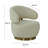 Upholstered Swivel Barrel Chair-870483098