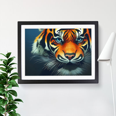 Fierce Tiger - Single Picture Frame Print