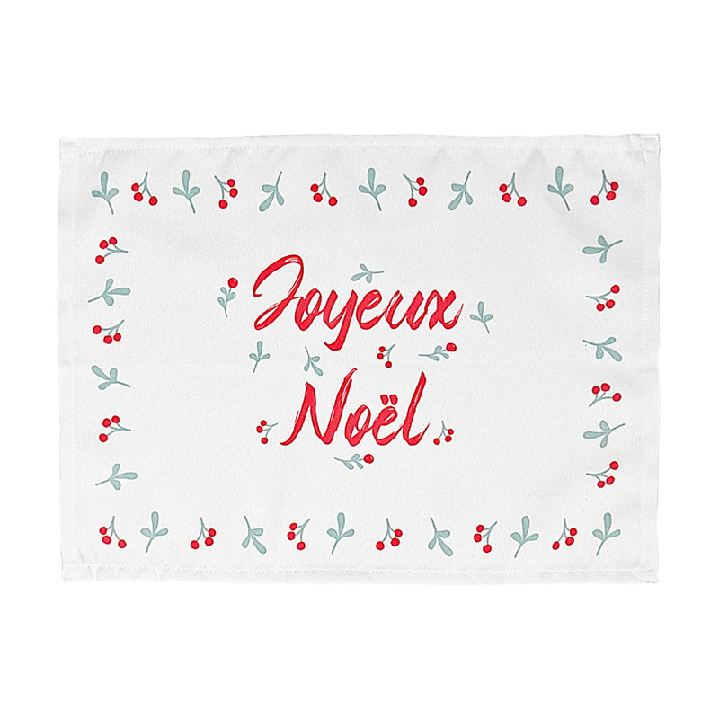 Napperon Dantoni Holly Berries