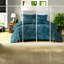 Ensembles de literie de luxe, style glamour en velours de polyester pour maison moderne