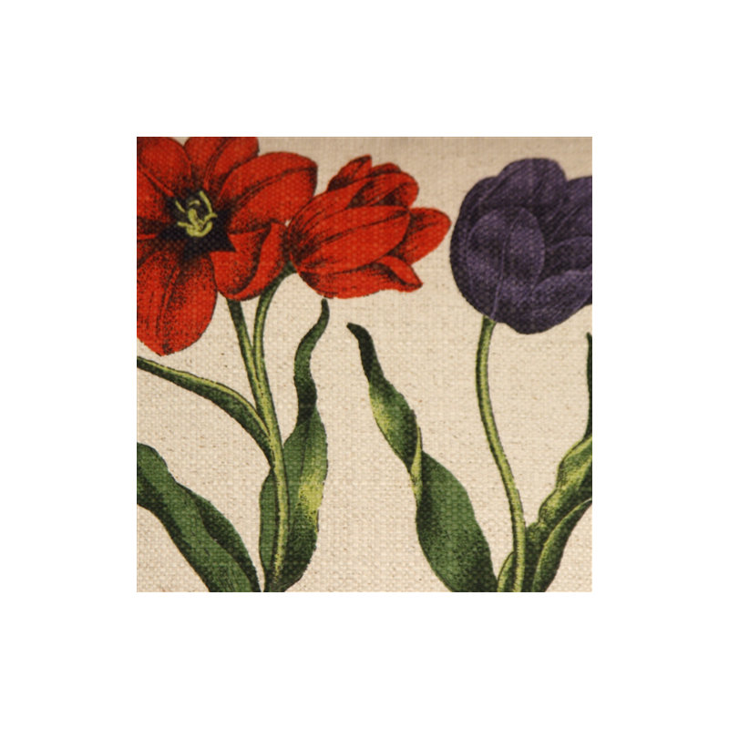  Tulips Throw Pillow