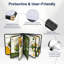 20 Packs 8.5"x14" Restaurant Menu Covers Transparent Holders 7 Pages 14 Views-104371364