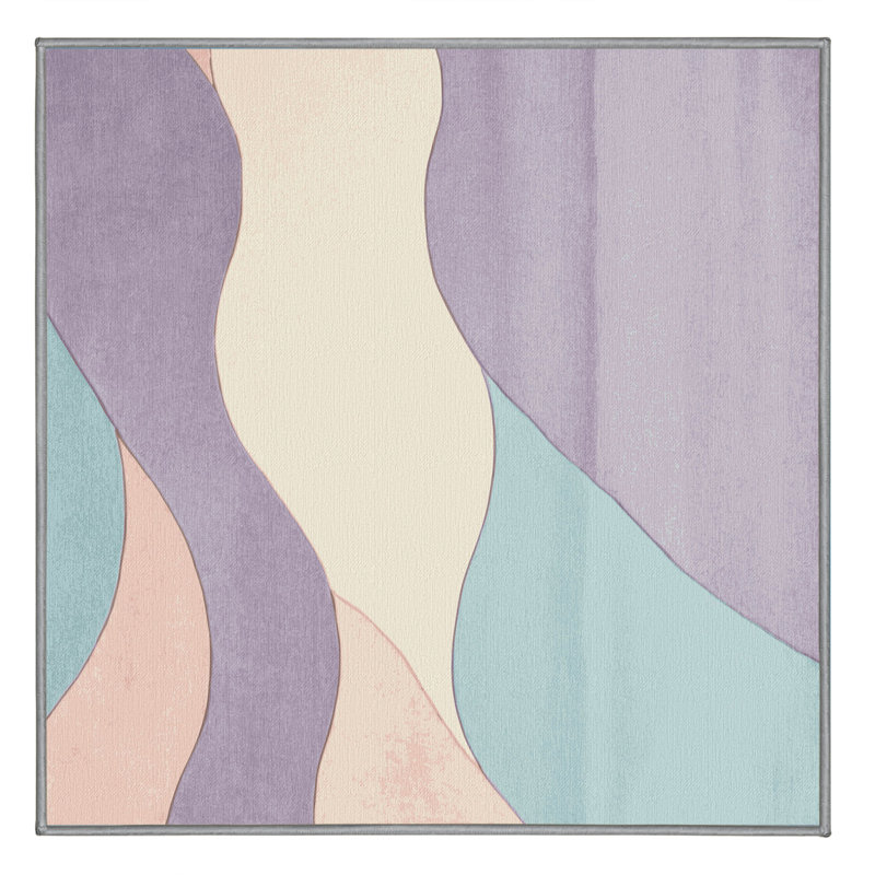 Moonlit Ripple Rug, Square 6'