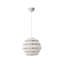 Suspension sphérique Wabi-Sabi en fer forgé et aluminium de 13,39 pouces – Design minimaliste en forme de globe pour une ambiance de chambre