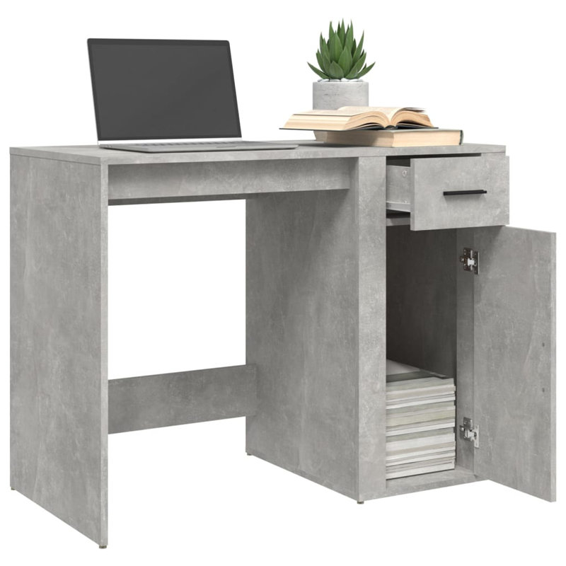 Desk, Concrete grey