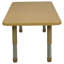 Table rectangulaire d'activités en T avec moulures totales réglables-109512148-109512140-109512146