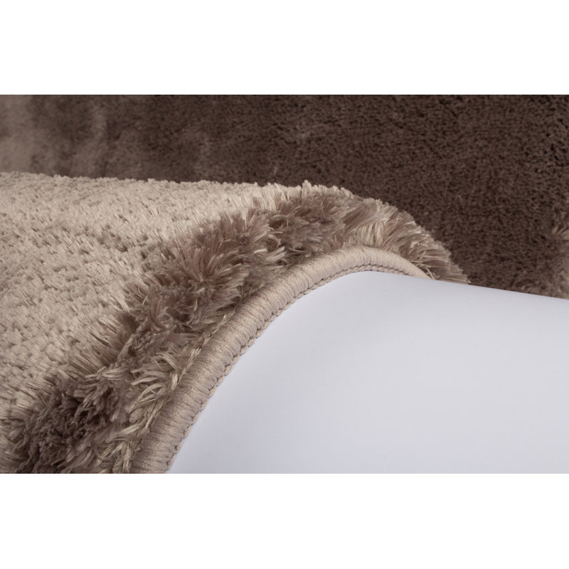 Mingus Solid Colour Hand Woven Area Rug, Rectangular 200 x 290cm
