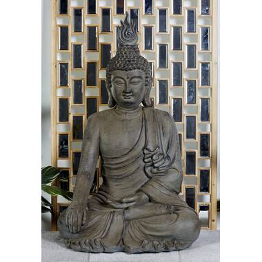 Design Toscano Large Meditative Buddha of the Grand Temple Garden