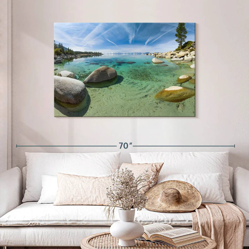 Alvord Lake Tahoe Shoreline, H 30 po x l 45 po