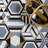 Fabrica 8" x 8" Ceramic Honeycomb Mosaic Wall & Floor Tile-36935919
