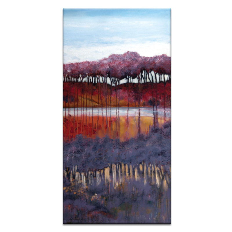 Blackberry Creek by Lydia Ben-Natan - Wrapped Canvas Print, 61cm H x 31cm W x 3.8cm D