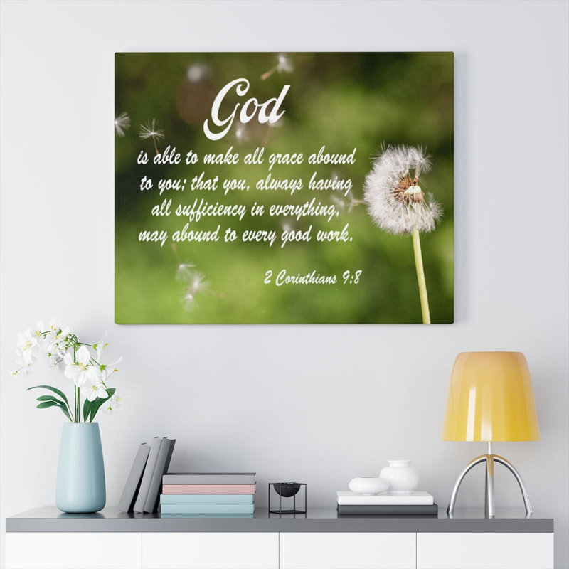 To Every Good Work Corinthians 1 Piece Wrapped Canvas Wall Art, 46cm H x 61cm W