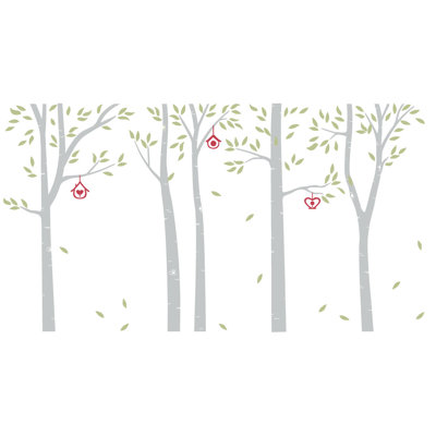 Plants & Flowers Non-Wall Damaging Wall Decal