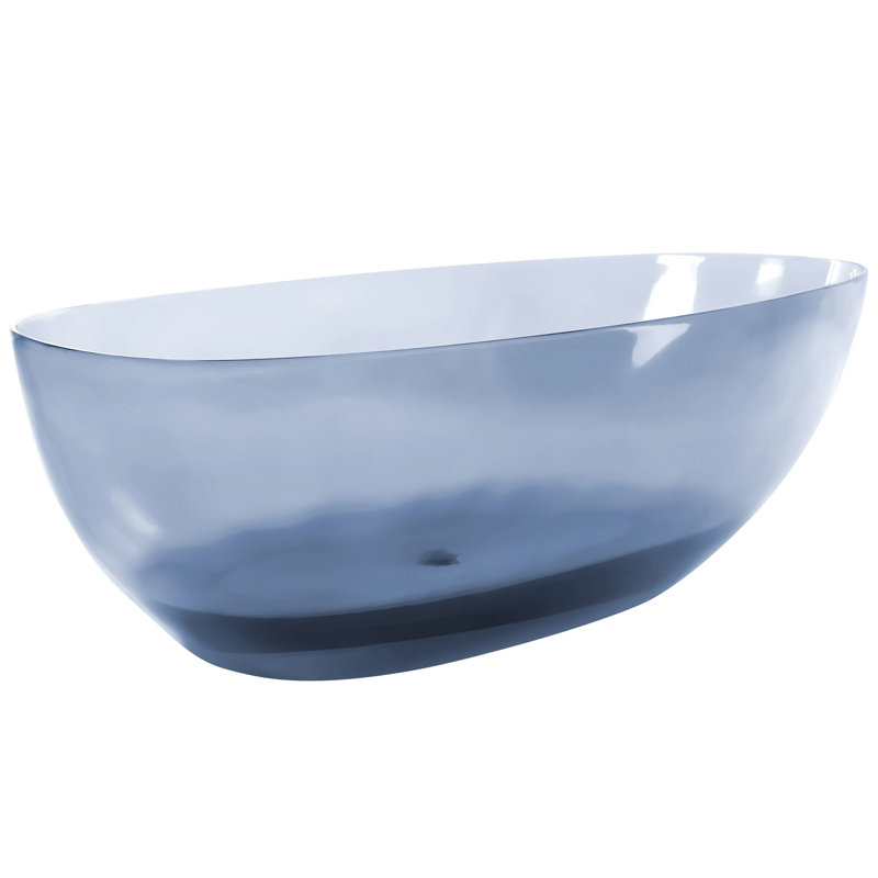 Monquie 169mm x 78mm Solid Surface Bathtub, Blue