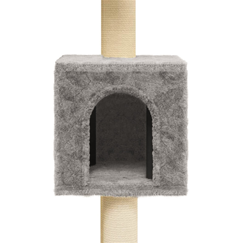 Eckert 104cm H Cat Tree, Grey/Beige