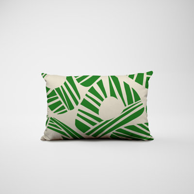 Polyester / Mélange de polyester Housse de coussin rectangulaire intérieure / extérieure lombaire et insert