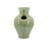 D7.9x11.8" Sage Green Sculptural Ceramic Vase