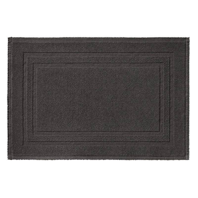 Bath Rug, 70cm W x 120m L, Dark Grey