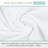 Willow 24 Pieces Towel Set – 100% Combed Cotton, Premium Quality 630 GSM, White, Ultra-Soft & Highly Absorbent (6 Bath, 6 Hand, 12 Wash Towels set)-50988661-50988667