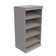 Modular Storage 21.38" W Shoe Shelf Unit with 4 Shelves