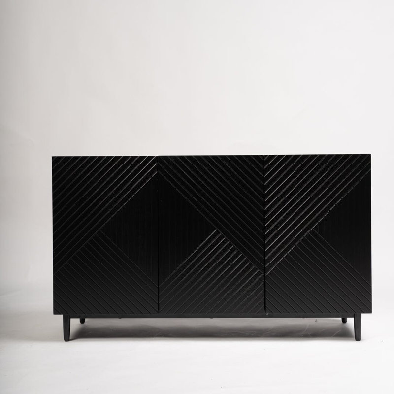 Addae 120 Cm Wide Sideboard, Black