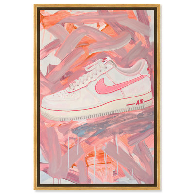 «Tangerine Dash», art mural tendance sur toile par Notoriart