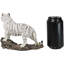 Figurine de tigre du Bengale blanc féroce sibérien Apex