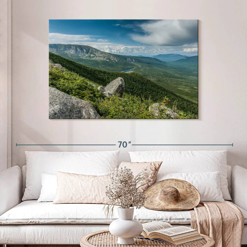 Alvord Katahdin Mountainscape, 32" H x 48" W