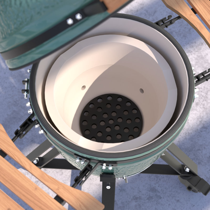 Charles Bentley 116cm W Charcoal Grill
