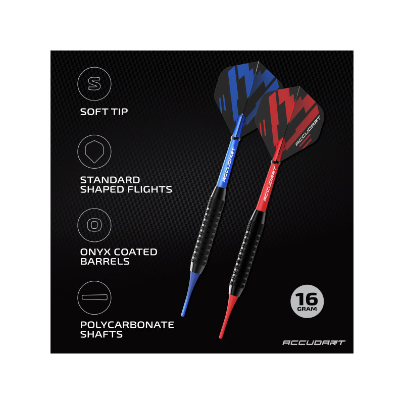 Paquet de 24 fléchettes Accudart