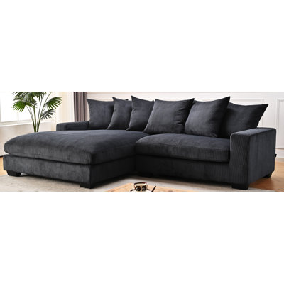 Canapé modulaire 2 pièces rembourré