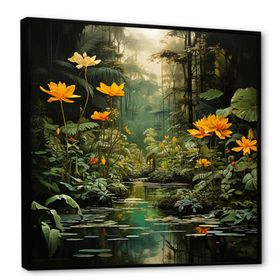 Jungle of Amazonian Dream 3 - Art mural jungle
