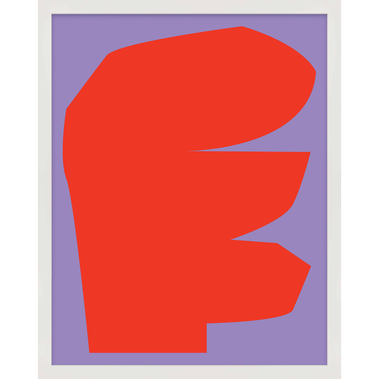 Module Minimalism 4 by Michael Kempen, White Framed, 30"H x 24"W x 1.25"D