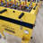 Yellow + Black Rectangular Aluminium Alloy Foosball Tables